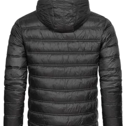 Indicode Herren Übergangs Nylon Jacke Mit Kapuze Und 2-Pockets Schwarz Orange -Deutschland Jack & Jones Verkaufs-Shop 22090322 3