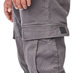 Indicode Herren Cargo Jeans Hose 6-Pockets Dunkel Grau -Deutschland Jack & Jones Verkaufs-Shop 22090323 3