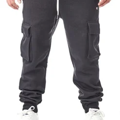 Champion Herren Comfort Fit Cargo Hose Mit 4-Pockets Schwarz