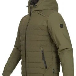 Indicode Herren Winter Jacke Mit Kapuze Und 2-Zip-Pockets Army Dunkel Grün -Deutschland Jack & Jones Verkaufs-Shop 22090413 2
