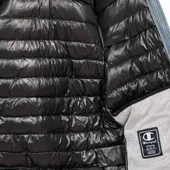 Champion Herren Steppjacke Mit Kapuze Und 2-Zip-Pockets Blau Grau -Deutschland Jack & Jones Verkaufs-Shop 22100111 4