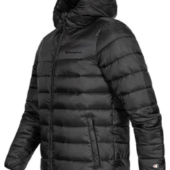 Champion Herren Steppjacke Mit Kapuze Und 2-Zip-Pockets Schwarz -Deutschland Jack & Jones Verkaufs-Shop 22100112 2