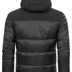 Champion Herren Steppjacke Mit Kapuze Und 2-Zip-Pockets Logo Print Schwarz -Deutschland Jack & Jones Verkaufs-Shop 22100114 3