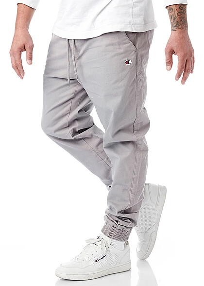Champion Herren Hose Mit Elastischem Bund Und 4-Pockets Grau 4 Champion Herren Hose Mit Elastischem Bund Und 4-Pockets Grau – Bild 2