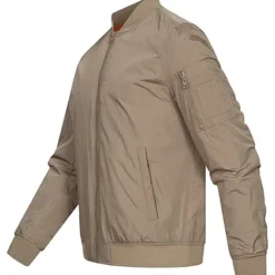 ONLY & SONS Herren Bomberjacke Mit 2-Pockets Und 1-Zip-Pocket Am Ärmel Fallen Rock Braun -Deutschland Jack & Jones Verkaufs-Shop 22120038 1