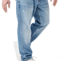 Only & Sons Herren Jeans Hose Mit 5-Pockets Hell Blau Denim -Deutschland Jack & Jones Verkaufs-Shop 23010020 2