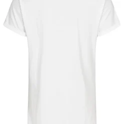 Urban Classics Herren Longform Turn-Up T-Shirt Weiss -Deutschland Jack & Jones Verkaufs-Shop 23010079 2