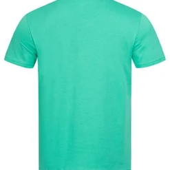 Alpha Industries Herren Basic T-Shirt Mit Logo Print Atomic Grün -Deutschland Jack & Jones Verkaufs-Shop 23030084 2