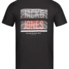 Jack & Jones Jack And Jones Herren NOOS T-Shirt Mit Logo Print Schwarz Weiss Rot -Deutschland Jack & Jones Verkaufs-Shop 23030109