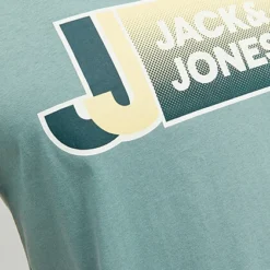 Jack & Jones Jack And Jones Herren T-Shirt Mit Logo Print Und Rundhals Trellis Grün 7 Jack & Jones Jack And Jones Herren T-Shirt Mit Logo Print Und Rundhals Trellis Grün -Deutschland Jack & Jones Verkaufs-Shop 23030125 2