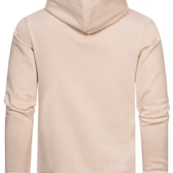 Jack & Jones Jack And Jones Herren Hoodie Mit Kängurutasche Und Logo Print Moonbeam Beige -Deutschland Jack & Jones Verkaufs-Shop 23030133 2