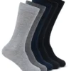 Jack & Jones Jack And Jones Herren NOOS 5-Pack Basic Socken Schwarz Navy Hell Grau Dunkel Grau -Deutschland Jack & Jones Verkaufs-Shop 23030144