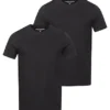 Jack & Jones Jack And Jones Herren NOOS 2-Pack Basic T-Shirt Schwarz -Deutschland Jack & Jones Verkaufs-Shop 23030151