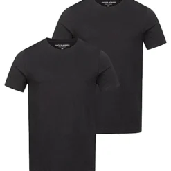 Jack & Jones Jack And Jones Herren NOOS 2-Pack Basic T-Shirt Schwarz