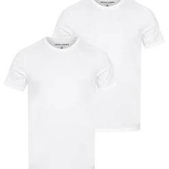 Jack & Jones Jack And Jones Herren NOOS 2-Pack Basic T-Shirt Weiss