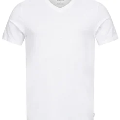 Jack & Jones Jack And Jones Herren NOOS 2-Pack Basic V-Neck T-Shirt Weiss -Deutschland Jack & Jones Verkaufs-Shop 23030154 2
