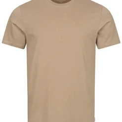 Jack & Jones Jack And Jones Herren NOOS Basic T-Shirt Mit Rundhals Crockery Beige Grau