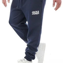 Jack & Jones Jack And Jones Herren NOOS Jogginghose Mit Logo Print 2-Pockets Navy Blazer Blau