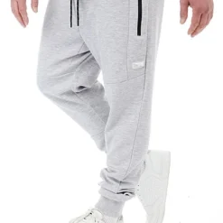 Jack & Jones Jack And Jones Herren NOOS Jogginghose Mit Gummibund Und Tunnelzug 2-Pockets Hell Grau