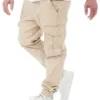 Jack & Jones Jack And Jones Herren Slim Fit Cargo Hose Mit 6-Pockets Oxford Tan Beige -Deutschland Jack & Jones Verkaufs-Shop 23030190