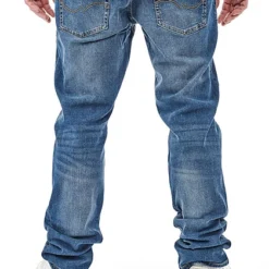 Jack & Jones Jack And Jones Herren NOOS Jeans Hose Mit 5-Pockets Washed Look Blau Denim -Deutschland Jack & Jones Verkaufs-Shop 23030192 2