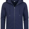 Urban Classics Herren Basic Zip-Hoodie Mit 2-Pockets Dunkel Blau -Deutschland Jack & Jones Verkaufs-Shop 23030250
