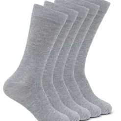 Jack & Jones Jack And Jones Herren NOOS 5-Pack Basic Socken Hell Grau Melange