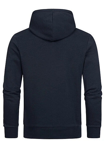 Jack & Jones Jack And Jones Herren Hoodie Kapuzenpullover Mit Logo Print Navy Blazer Blau 5 Jack & Jones Jack And Jones Herren Hoodie Kapuzenpullover Mit Logo Print Navy Blazer Blau – Bild 3