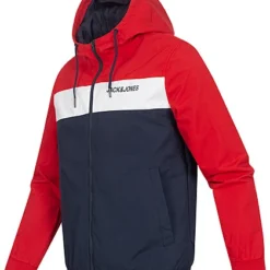 Jack & Jones Jack And Jones Herren NOOS Bomber Jacke Kapuze 2-Pockets True Rot Navy Blau Weiss 7 Jack & Jones Jack And Jones Herren NOOS Bomber Jacke Kapuze 2-Pockets True Rot Navy Blau Weiss -Deutschland Jack & Jones Verkaufs-Shop 23030379 1