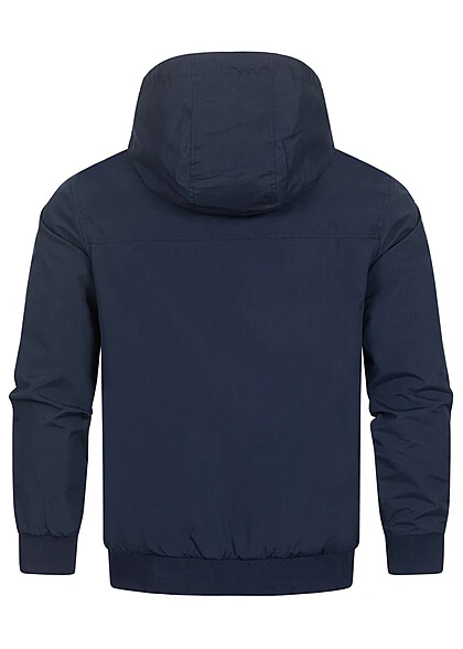 Jack & Jones Jack And Jones Herren NOOS Bomber Jacke Kapuze 2-Pockets Solid Navy Blazer Blau 5 Jack & Jones Jack And Jones Herren NOOS Bomber Jacke Kapuze 2-Pockets Solid Navy Blazer Blau – Bild 3