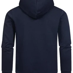 Jack & Jones Jack And Jones Herren Hoodie Mit Kängurutasche Und Logo Print Navy Blazer Blau -Deutschland Jack & Jones Verkaufs-Shop 23030393 2