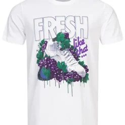 Mister Tee Herren T-Shirt Mit Rundhals Und Fresh Print Weiss