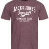 Jack & Jones Jack And Jones Herren Rundhals T-Shirt Mit Logo Print Port Royale Bordeauw Rot 1 Jack & Jones Jack And Jones Herren Rundhals T-Shirt Mit Logo Print Port Royale Bordeauw Rot -Deutschland Jack & Jones Verkaufs-Shop 23060056